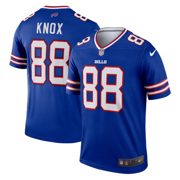 mens nike dawson knox royal buffalo bills legend jersey